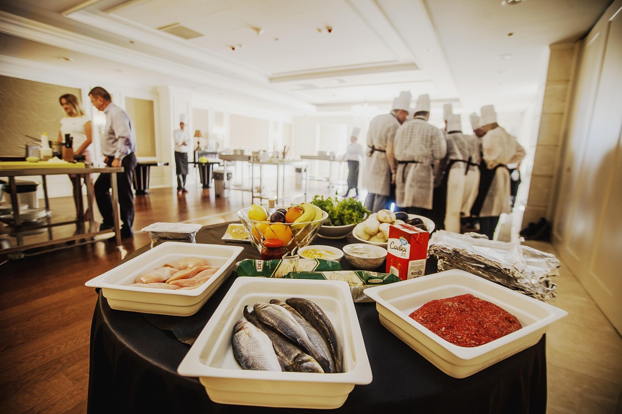 comida, bebidas, restaurante