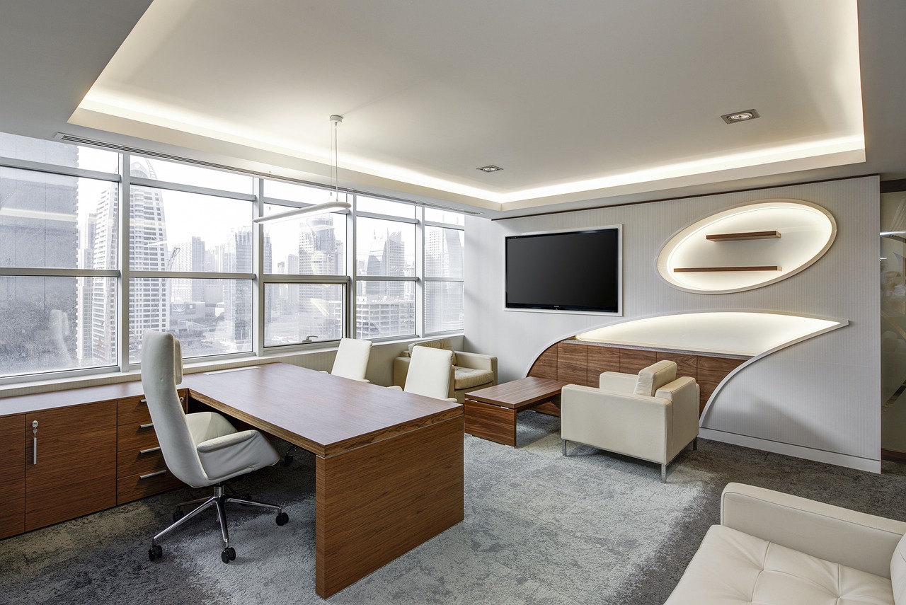oficina, sala de estar, ejecutivo, negocios, escritorio, lugar de trabajo, muebles, corporativo, mesa, interiores de oficina, diseño de interiores, decoración de interiores, muebles de oficina